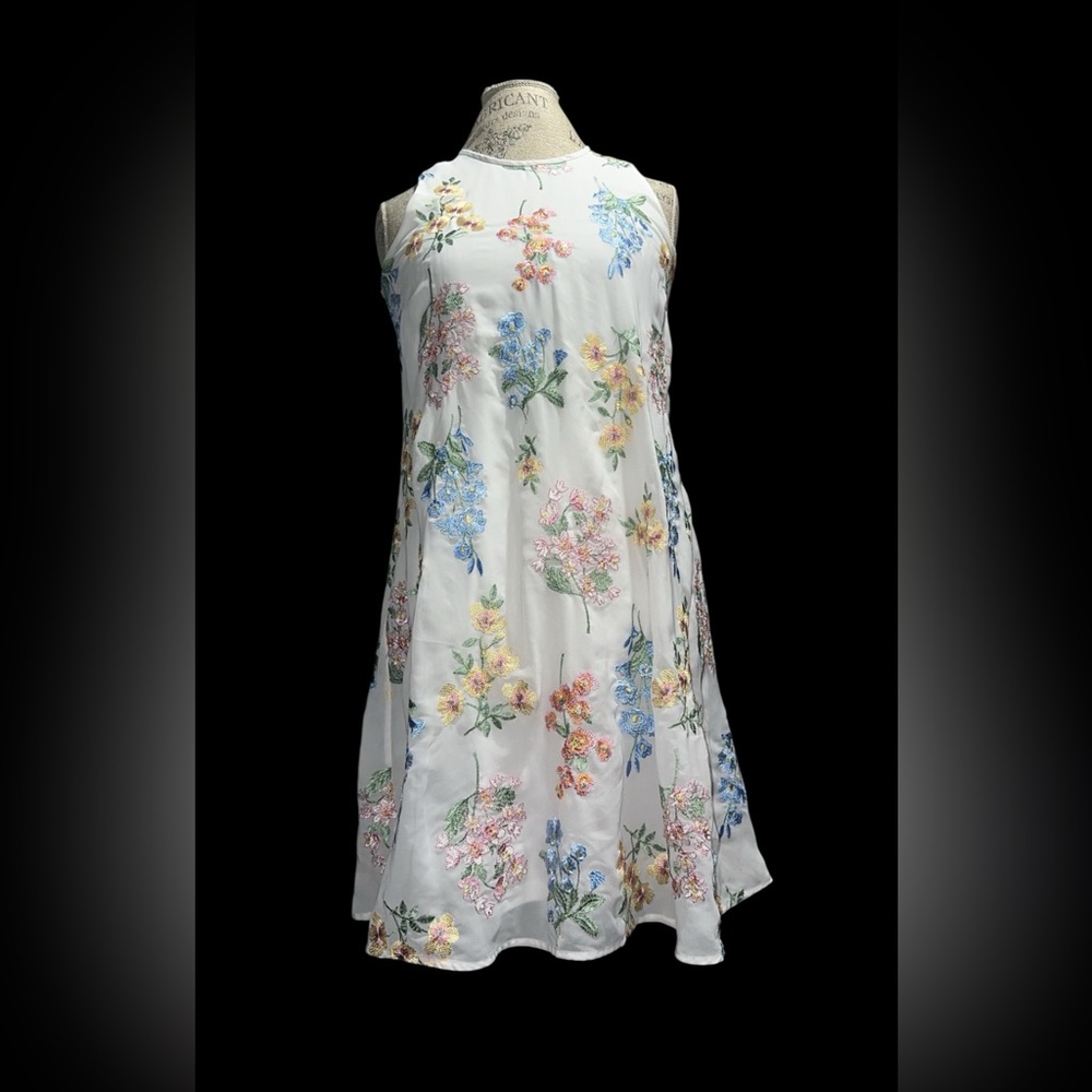 Fairycore Embroidered Sleeveless Dress